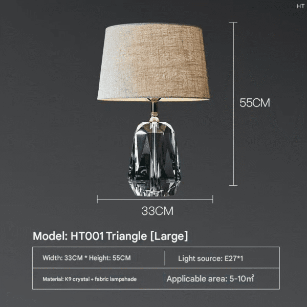 Modern floor lamp with beige fabric shade & transparent metal base - Stylish ambient lighting for living room & contemporary home decor