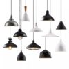 Black and White Industrial & Modern Pendant Light Collection - Diverse Designs for Kitchen, Dining Room & Office