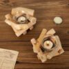 Wooden Root-style Candle Holder Decor Set (Tabletop Display)