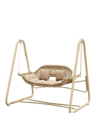 Minimalist Metal Frame Pet Bed Decor - Stylish Cat Resting Nest Ornament