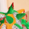 Vibrant Multi-Legged Decorative Ornament (Green, Yellow & Red Accents)