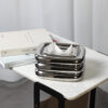 Metallic Stacked-shaped Minimalist Home Decor Figurine (on Tabletop Display)