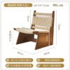 Woven Modern Casual Chair with Size Specification (Indoor Decor Seating Piece)