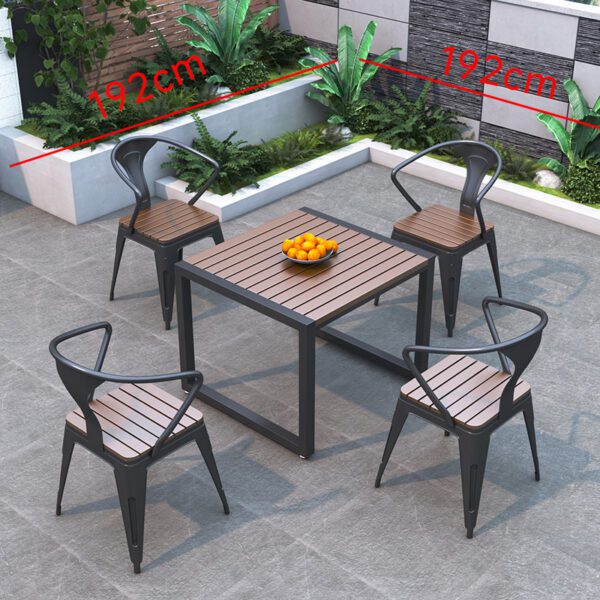 Outdoor Table and Chair Set - Patio Leisure Gathering Furniture