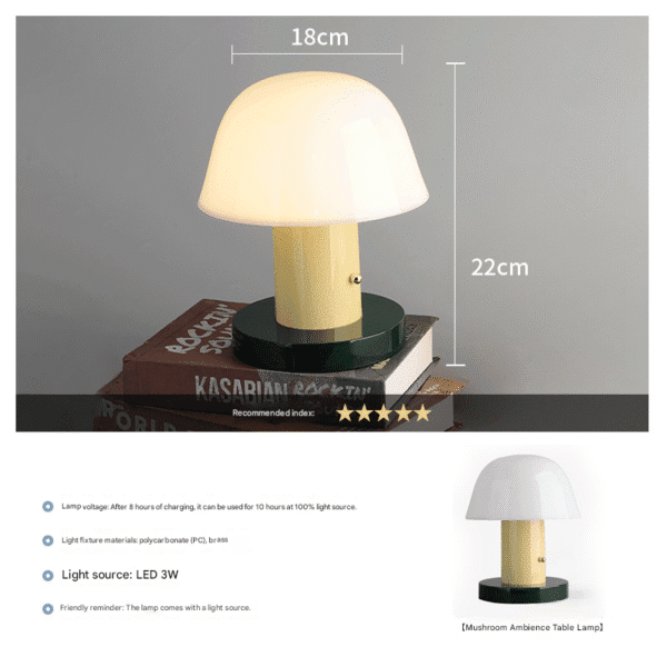 Modern Minimalist Table Lamp with Light Shade & Dark Base – Decorative Desk Lighting for Home