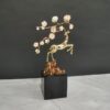 Golden Foil Decorative Tree with Black Base Golden Foil Decorative Tree Ornament (Black Base)