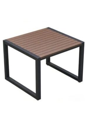 Mini Side Table with Dimension Label - Compact Desktop or Small Space Furniture
