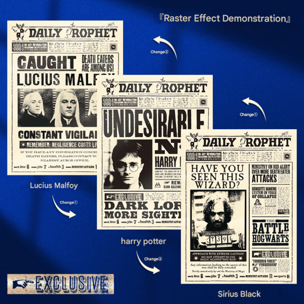 Vintage Newspaper Style Decorative Design Material – Retro Layout Visual Element