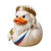 Creative God-style Duck Decorative Ornament – Humorous Ceramic/Resin Figurine