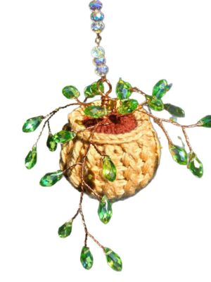 Creative Hanging Artificial Plant Decorative Flower Pot Ornament – Nordic Style Hanging Decor