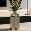 Modern Stainless Steel Vase – Minimalist Home Decor
