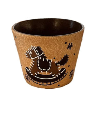 Hand-painted ceramic mug and cup, Storybook Sips, wholesale drinkware design 1