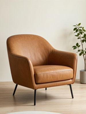 Modern luxury recliner chair, Nordic upholstered lounge chair, wholesale furniture product image