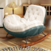 Nordic upholstered rocking chair, Penguin Rocker, wholesale furniture view 4