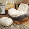 Nordic upholstered rocking chair, Penguin Rocker, wholesale furniture view 7
