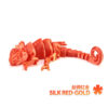 Articulated 3D Printed Chameleon Toy - Flexible Fidget Pet Model