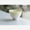 Crystal Glaze Flower Rim Tea Cup – Ice Blue Gongfu Cup