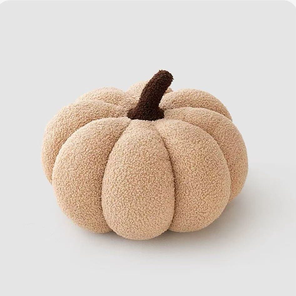 Soft beige with dark brown stem