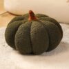 Ins-Style Pumpkin Shaped Plush Pillow – Teddy Fleece Decorative Cushion